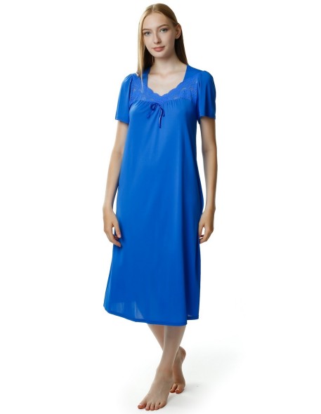 Shirt night jedwab wiskozowy Mewa Berenika