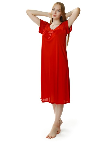 Shirt night jedwab wiskozowy Mewa Berenika