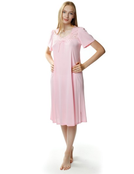 Koszula nocna jedwab wiskozowy Mewa Berenika 