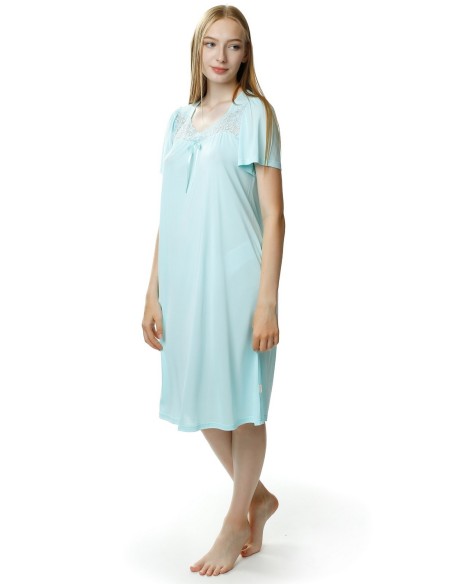 Koszula nocna jedwab wiskozowy Mewa Berenika 