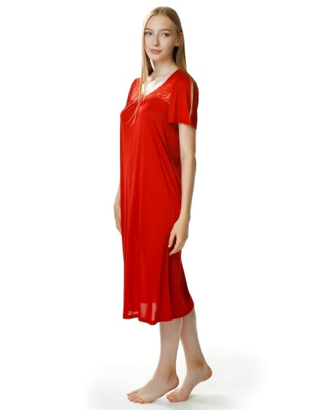 Shirt night jedwab wiskozowy Mewa Berenika