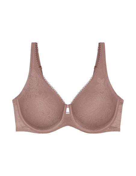 Bra minimizer Triumph Wild Rose Sensation W01 chocolate mousse