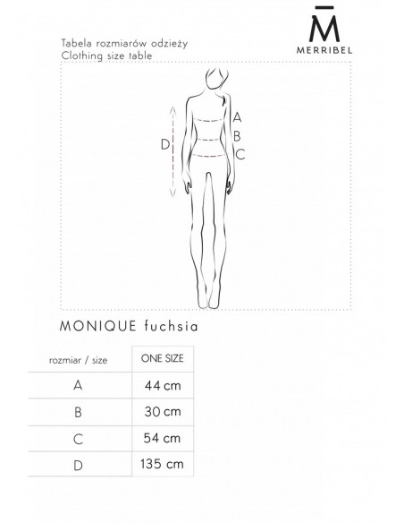 Kombinezon monique fuchsia, Merribel