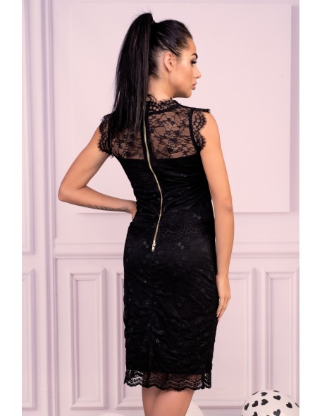 Nomades set ladies' blouse and skirt black,...