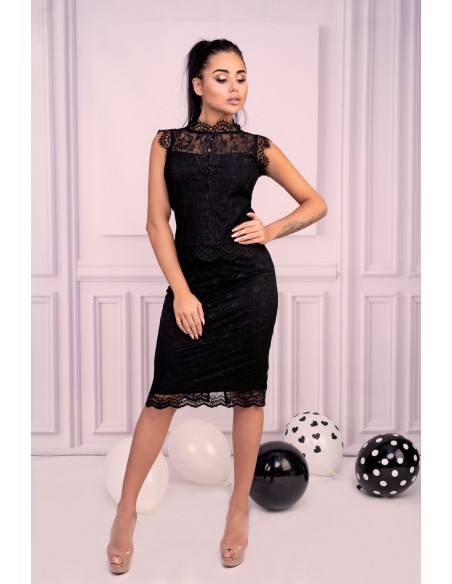 Nomades set ladies' blouse and skirt black, Merribel 90535