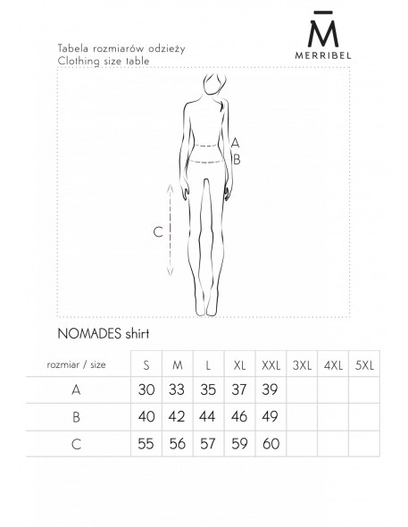 Nomades komplet damski bluzka i spódnica...