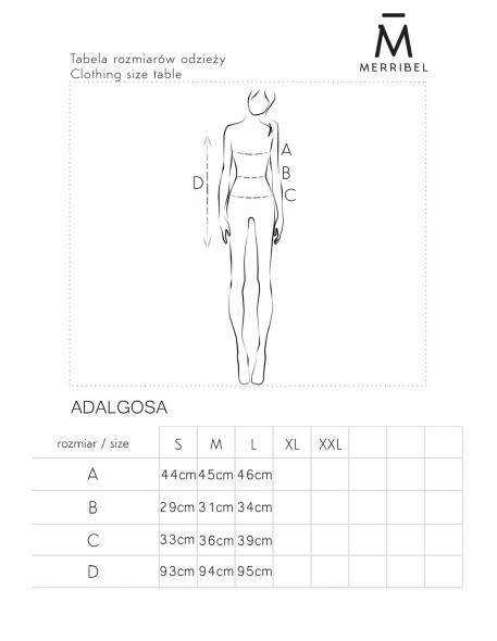 Dress adalgosa black, Merribel