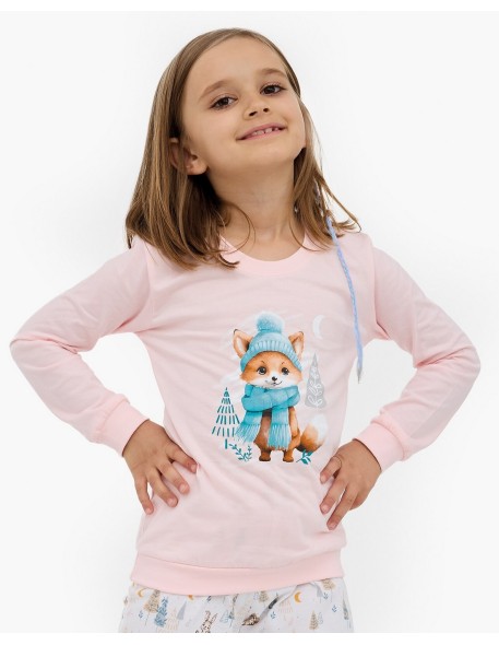 Piżama girl kids dr 594/192 fox Cornette