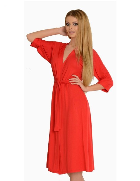 Visa szlafrok damski długi 3xl-4xl, De Lafense 892