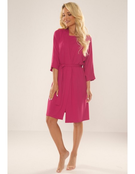 Visa szlafrok damski krótki, De Lafense 871