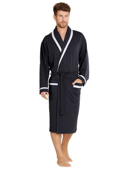 Bruno bathrobe male with collar m-2xl, De...