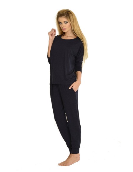 Paula set blouse and trousers s-2xl, De Lafense 555