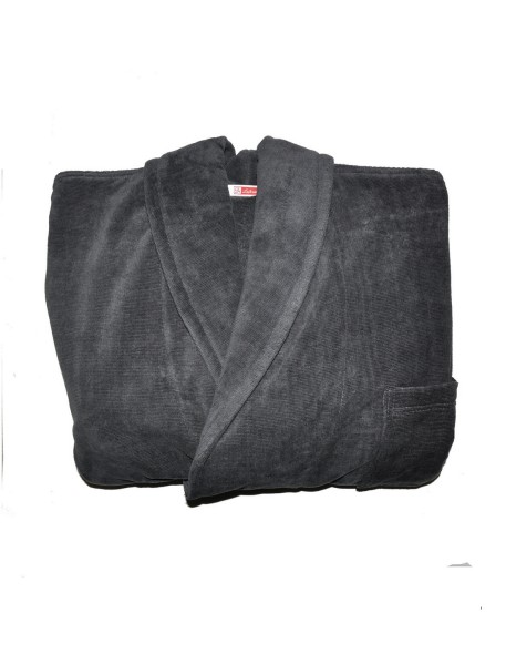 Twin frotte szlafrok męski długi z kołnierzem,...