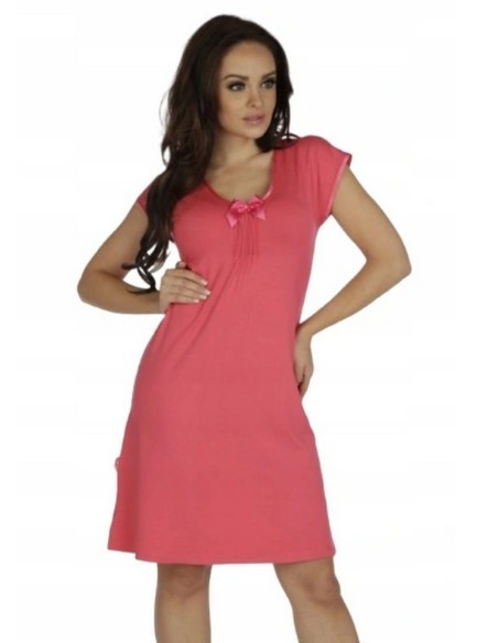 Visa shirt night women's short sleeve 3xl-4xl, De Lafense 874