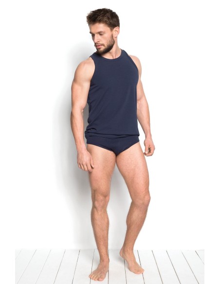 tank top męski na szerokich ramiączkach Henderson 18732 