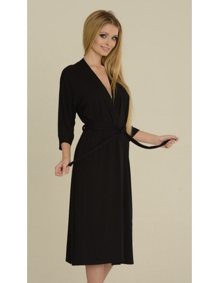 Visa bathrobe ladies' long, De Lafense 942