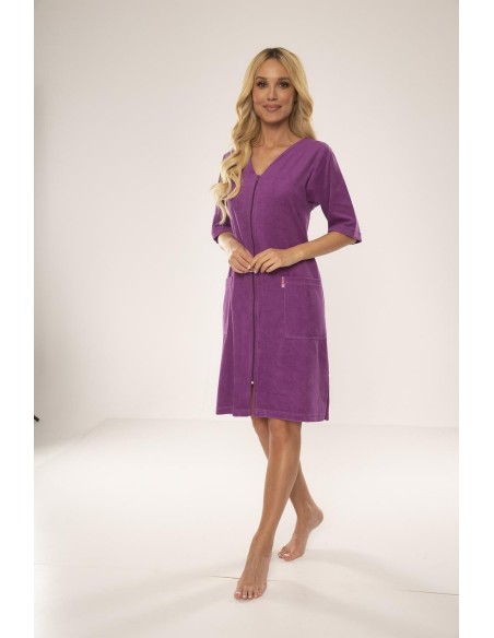 Podomka welur zipper m-4xl, De Lafense 431