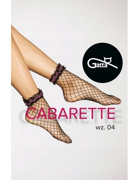 Socks women's fishnet stockings Cabarette 4 Gatta