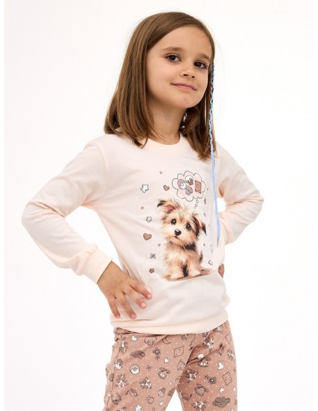 Pajamas kids girl 594/193 sweet dog dł/r 86-128...