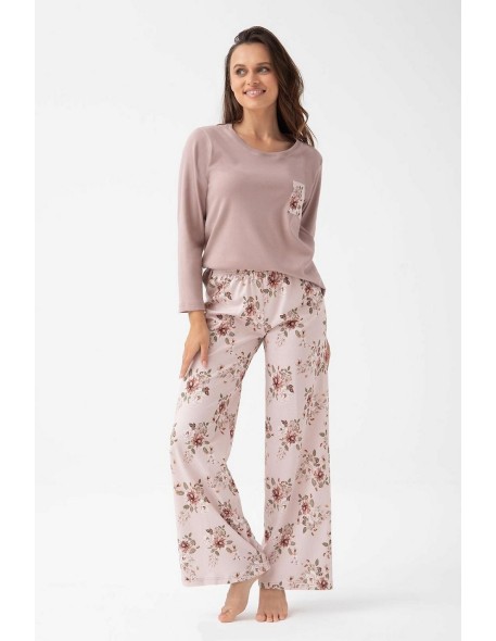 Piżama 348 dł/r m-2xl z25/26 damska Luna