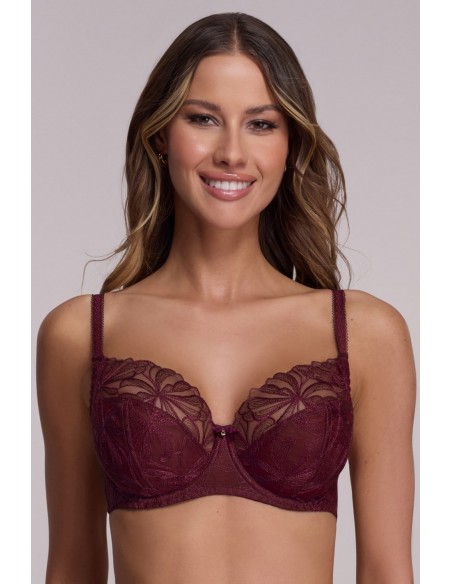 Bra av 2197 sof side support wine maxi Ava
