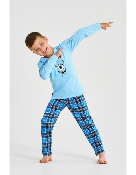 3499 piżama chłopięca długa joel 92-116 Taro