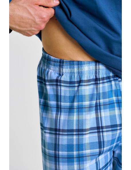 3477 pajamas men's long mark 5xl-6xl Taro