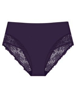 Triumph high-waisted panties Ladyform Soft Maxi royal purple
