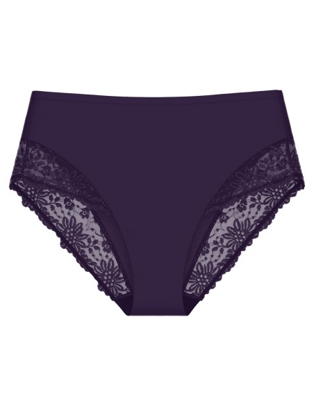 Triumph high-waisted panties Ladyform Soft Maxi royal purple