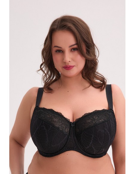 Bra semi-soft sandy 3 maxi art. 594 black Gaia