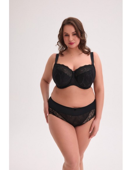 Bra semi-soft sandy 3 maxi art. 594 black Gaia