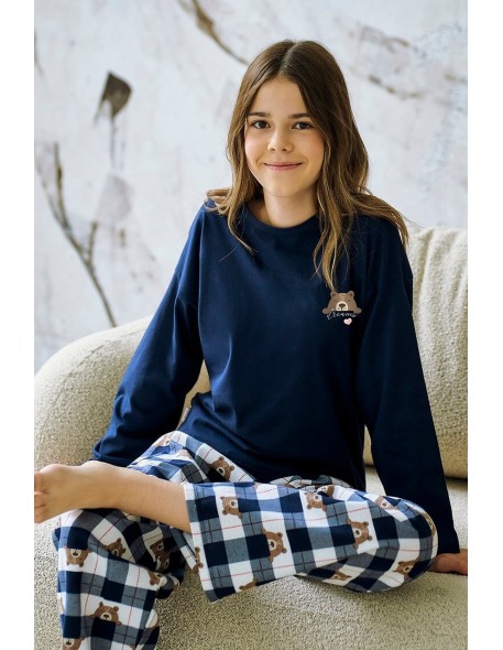 3503 pajamas for girls long astrid 146-158 Taro