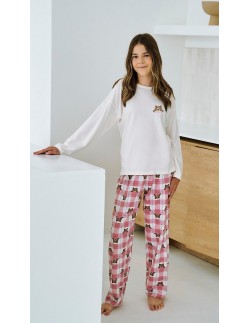 3503 pajamas for girls long astrid 146-158 Taro 2