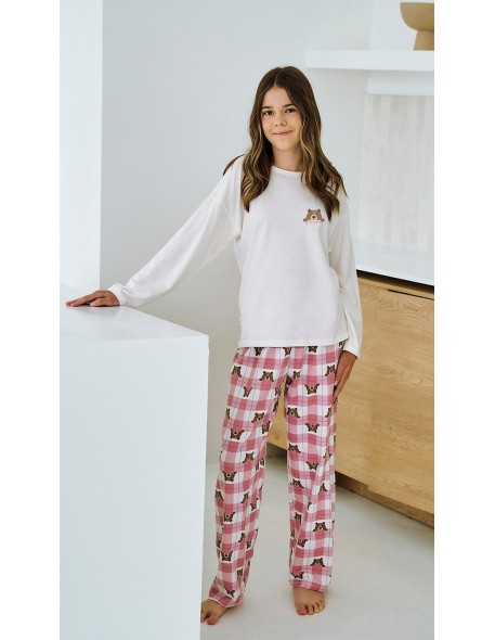 3503 piżama dziewczęca długa astrid 146-158 Taro