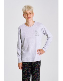 3507 pajamas boyish long julio 146-158 Taro 2