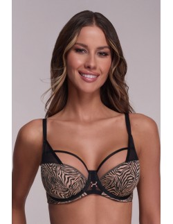 Biustonosz av 2192 semi soft tiger maxi Ava