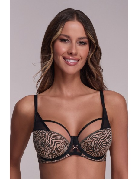 Biustonosz av 2192 semi soft tiger maxi Ava
