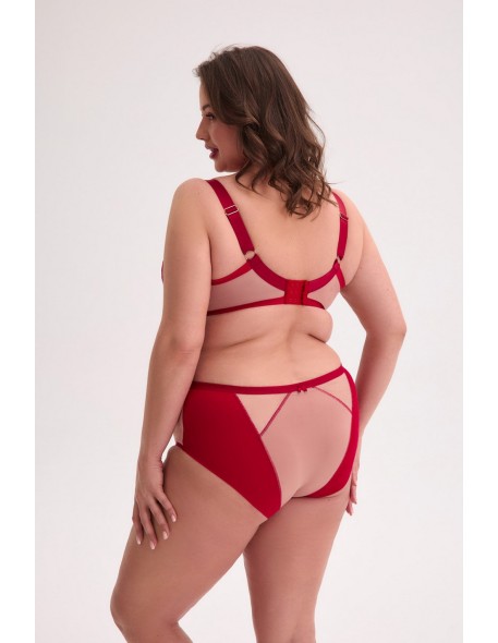 Bra semi-soft aina maxi art. 1273 red Gaia