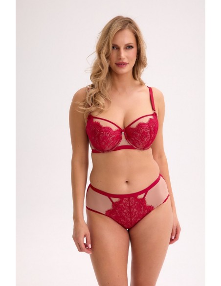 Bra semi-soft aina art. 1273 red Gaia