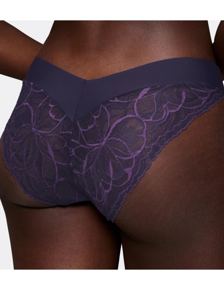 Triumph Body Make-up Illusion Lace Highleg Tai prussian blue