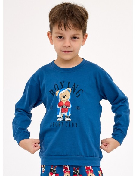 Piżama boy kids dr 593/178 boxer Cornette