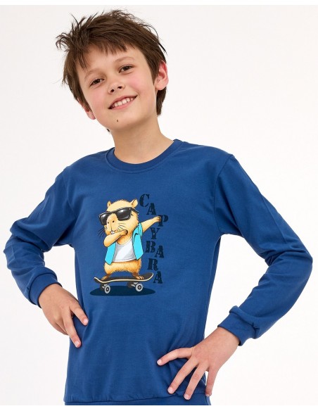 Piżama boy young dr 966/177 capybara Cornette