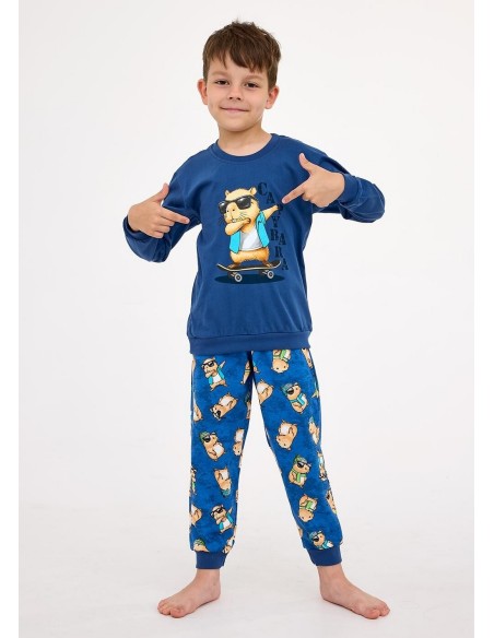 Piżama boy kids dr 593/177 capybara Cornette