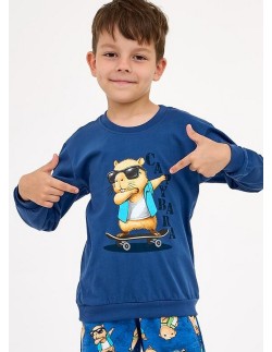 Piżama boy kids dr 593/177 capybara Cornette 2