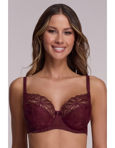 Bra av 2197 soft side support wine Ava