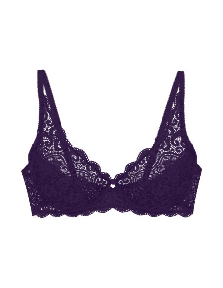 Triumph soft bra Amourette W royal purple