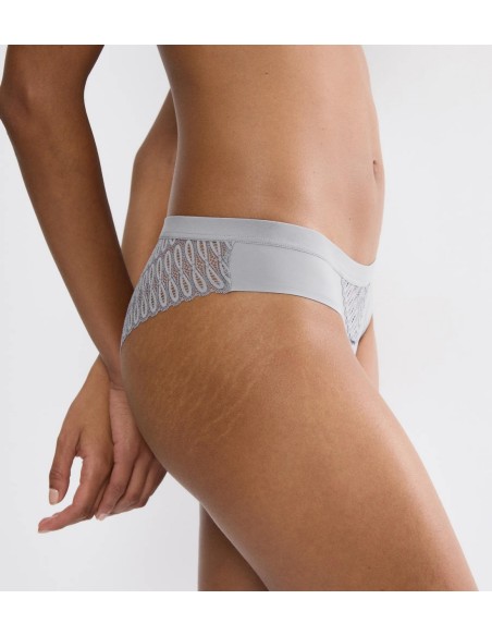 Triumph lace panties Aura Spotlight T Brazilian grey shadow