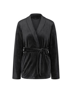 Triumph Sensual Velour Robe Top 01 black