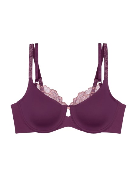 Triumph soft bra Wild Gardenia Florale W01 flower purple