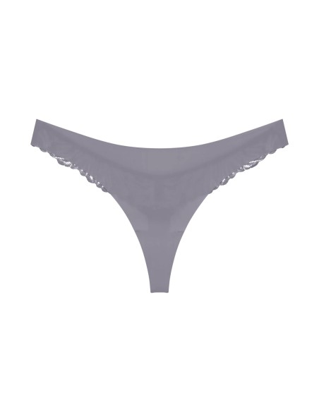 Triumph stringi koronkowe Pretty Micro String grey shadow